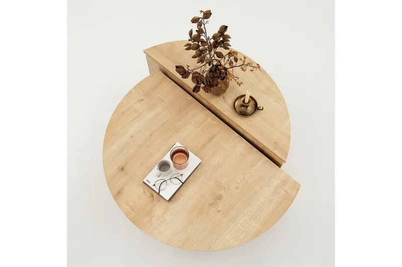 Louvrall Soffbord 90 cm - Ek - Möbler - Bord & matgrupp - Soffbord