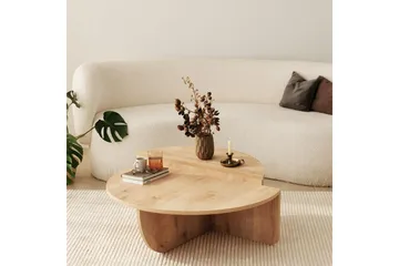 Louvrall Soffbord 90 cm - Ek - Möbler - Bord & matgrupp - Soffbord