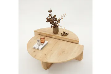 Louvrall Soffbord 90 cm - Ek - Möbler - Bord & matgrupp - Soffbord