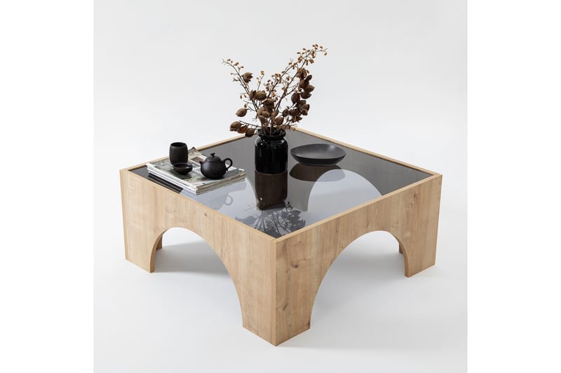 Lowan Soffbord 80 cm - Brun - Möbler - Bord & matgrupp - Soffbord