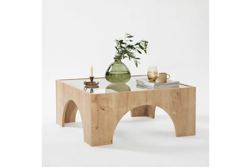 Lowan Soffbord 80 cm - Ek - Möbler - Bord & matgrupp - Soffbord