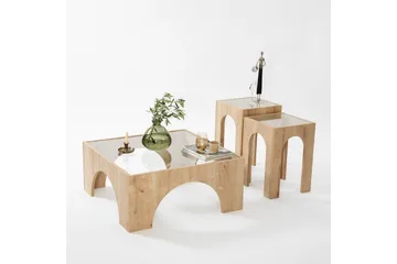 Lowan Soffbord 80 cm - Ek - Möbler - Bord & matgrupp - Soffbord