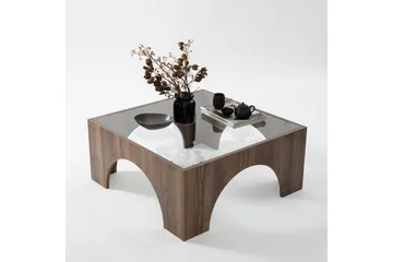 Lowan Soffbord 80 cm - Mörkbrun - Möbler - Bord & matgrupp - Soffbord