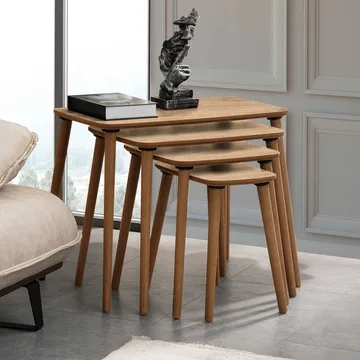 Lyvenn Satsbord 70 cm - Ek - Möbler - Bord & matgrupp - Soffbord - Kistbord