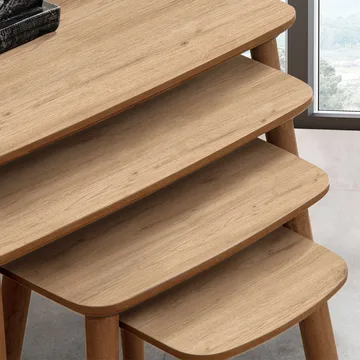 Lyvenn Satsbord 70 cm - Ek - Möbler - Bord & matgrupp - Soffbord - Kistbord