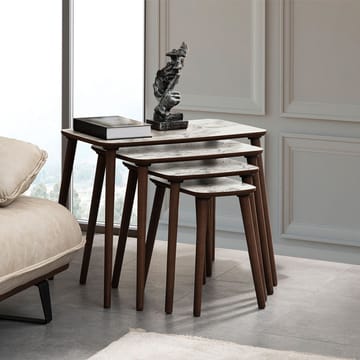 Lyvenn Satsbord 70 cm - Vit - Möbler - Bord & matgrupp - Soffbord - Kistbord