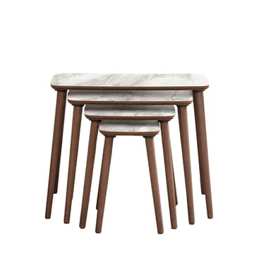 Lyvenn Satsbord 70 cm - Vit - Möbler - Bord & matgrupp - Soffbord - Kistbord