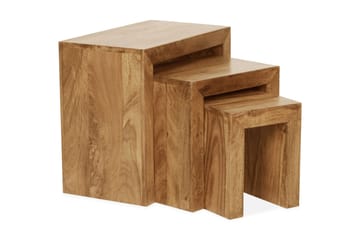 Magitt Satsbord 45 cm 3 Bord - Akacia - Möbler - Bord & matgrupp - Soffbord