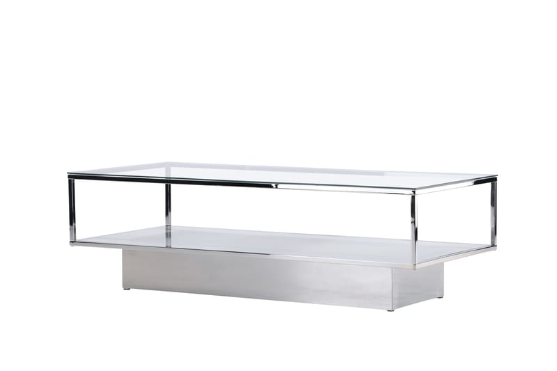 Soffbord Maglehem 130x60 cm Transparent - Venture Home - Soffbord
