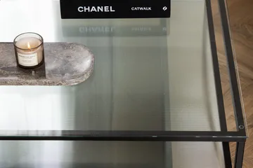 Maglehem Soffbord 90x90x37,5 cm - Svart - Möbler - Bord & matgrupp - Soffbord - Soffbord med förvaring