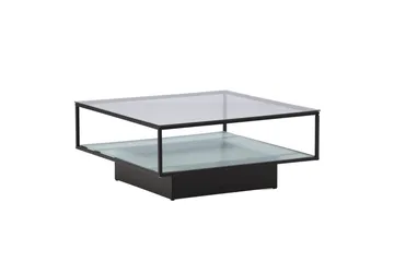 Maglehem Soffbord 90x90x37,5 cm - Svart - Möbler - Bord & matgrupp - Soffbord - Soffbord med förvaring