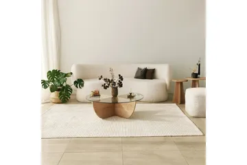 Makhan Soffbord 90 cm - Ek - Möbler - Bord & matgrupp - Soffbord