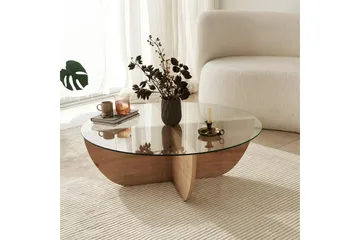 Makhan Soffbord 90 cm - Ek - Möbler - Bord & matgrupp - Soffbord