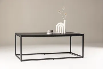Mallan Rektangulärt Soffbord 120x60 cm i Målat Trä - Svart - Möbler - Bord & matgrupp - Soffbord