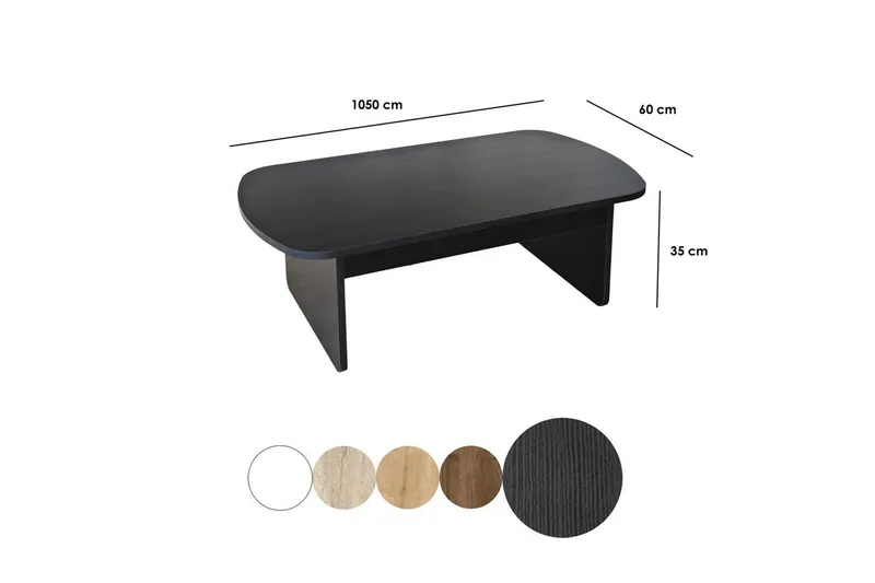 Soffbord Malo Svart - Svart - Möbler - Bord & matgrupp - Soffbord