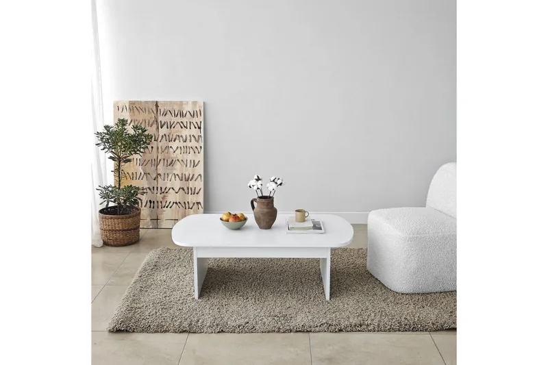Soffbord Malo Vit - Vit - Möbler - Bord & matgrupp - Soffbord