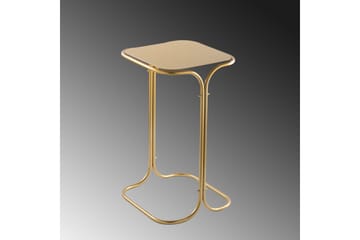 Mamta Kvadratiskt Soffbord 30 cm i Metall - Mässingsguld - Möbler - Bord & matgrupp - Soffbord