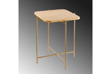 Mamta Kvadratiskt Soffbord 46 cm i Ljust Trä - Beige - Möbler - Bord & matgrupp - Soffbord