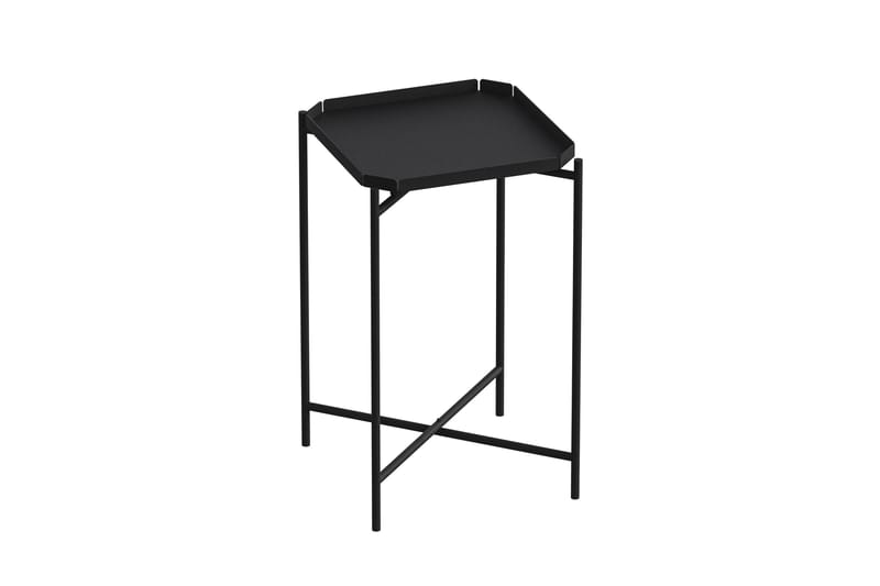 Mamta Kvadratiskt Soffbord 46 cm i Metall - Svart - Möbler - Bord & matgrupp - Soffbord