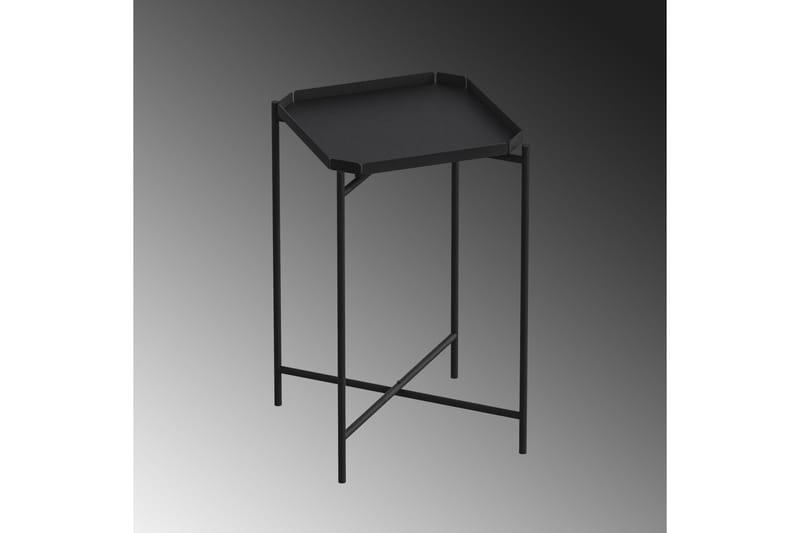 Mamta Kvadratiskt Soffbord 46 cm i Metall - Svart - Möbler - Bord & matgrupp - Soffbord