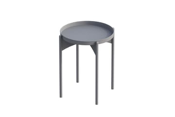 Mamta Runt Soffbord Brickbord 44 cm i Metall - Grå - Möbler - Bord & matgrupp - Soffbord
