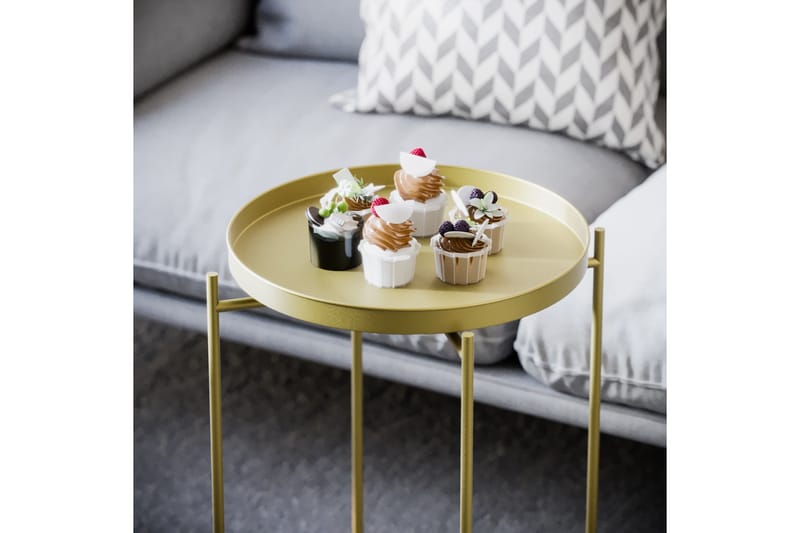 Mamta Soffbord 46 cm - Guld - Möbler - Bord & matgrupp - Soffbord