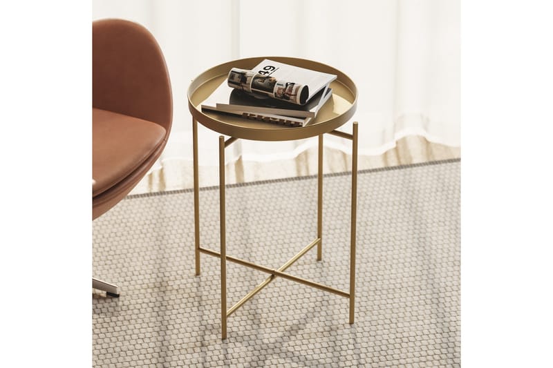 Mamta Soffbord 46 cm - Guld - Möbler - Bord & matgrupp - Soffbord