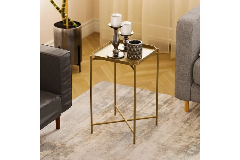 Mamta Soffbord 46 cm - Guld - Möbler - Bord & matgrupp - Soffbord