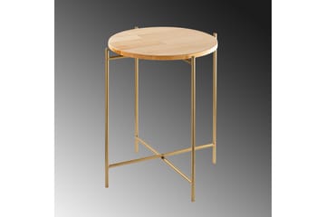 Mamta Soffbord 46 cm - Guld/Natural - Möbler - Bord & matgrupp - Soffbord