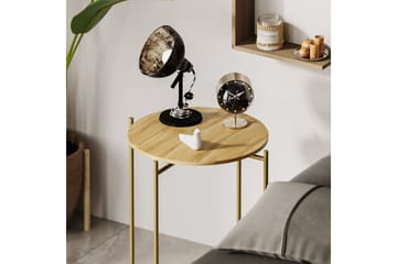 Mamta Soffbord 46 cm - Guld/Natural - Möbler - Bord & matgrupp - Soffbord