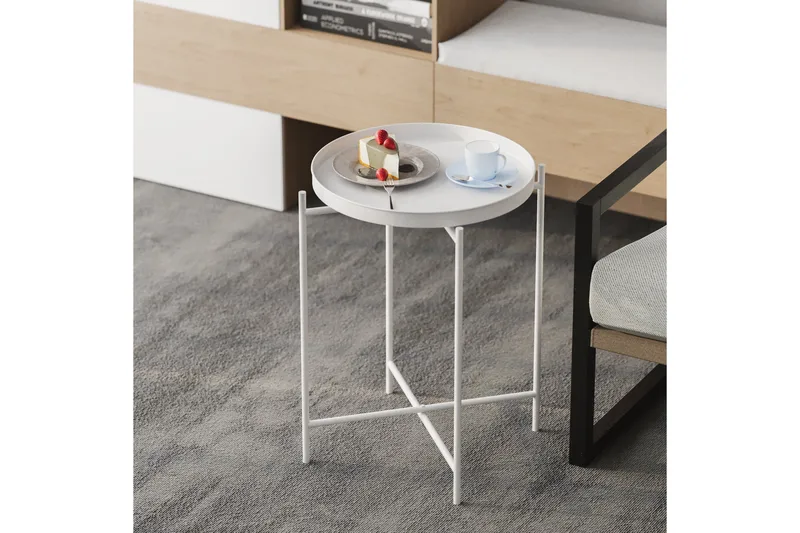 Mamta Soffbord 46 cm - Vit - Möbler - Bord & matgrupp - Soffbord