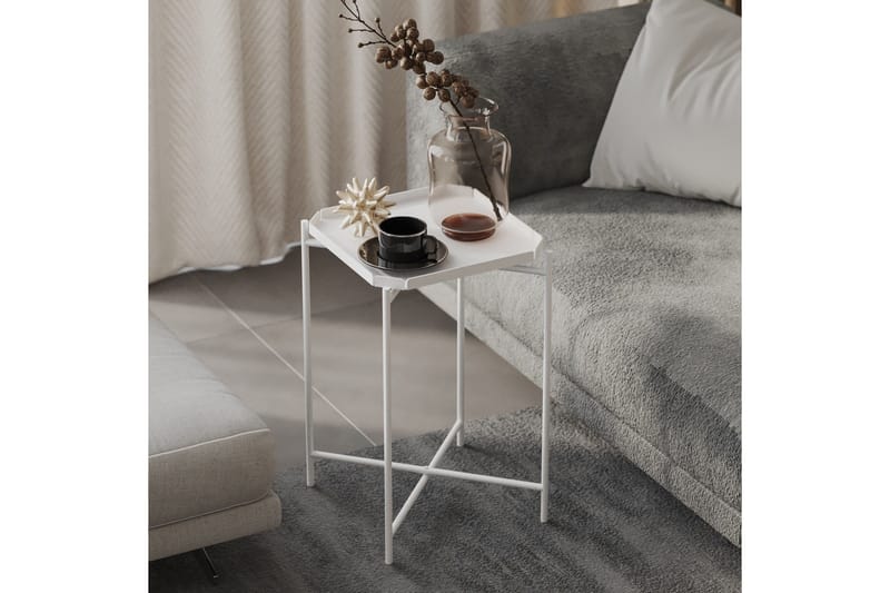 Mamta Soffbord 46 cm - Vit - Möbler - Bord & matgrupp - Soffbord