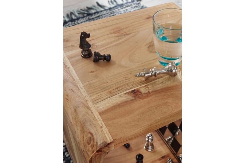 Mancheno Satsbord 36 cm 2 Bord - Akacia - Möbler - Bord & matgrupp - Soffbord