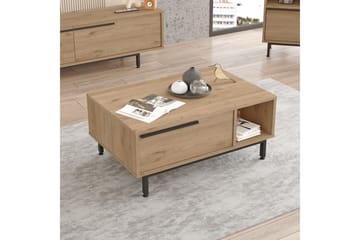 Manku Soffbord 90 cm - Valnöt - Möbler - Bord & matgrupp - Soffbord