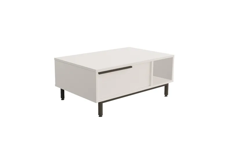 Manku Soffbord 90 cm - Vit - Möbler - Bord & matgrupp - Soffbord