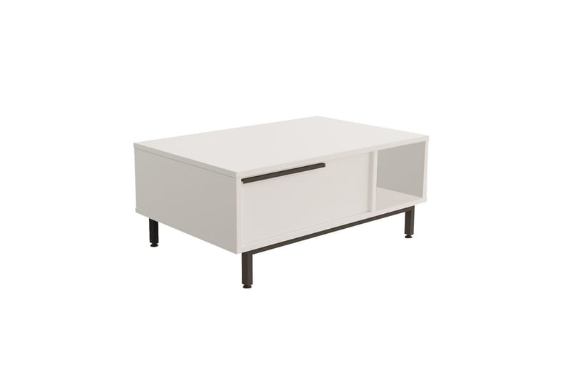 Manku Soffbord 90 cm - Vit - Möbler - Bord & matgrupp - Soffbord