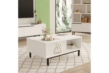 Manku Soffbord 90 cm - Vit - Möbler - Bord & matgrupp - Soffbord