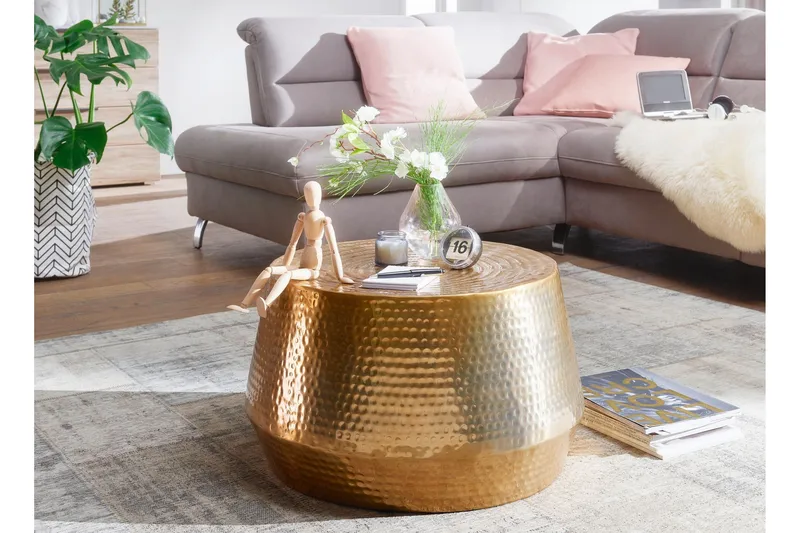 Marypark Soffbord 60 cm, Guld