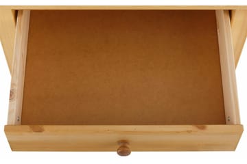 Marzell 60 cm Kvadratiskt Soffbord med Lådor i Massivt Trä - Beige - Möbler - Bord & matgrupp - Soffbord
