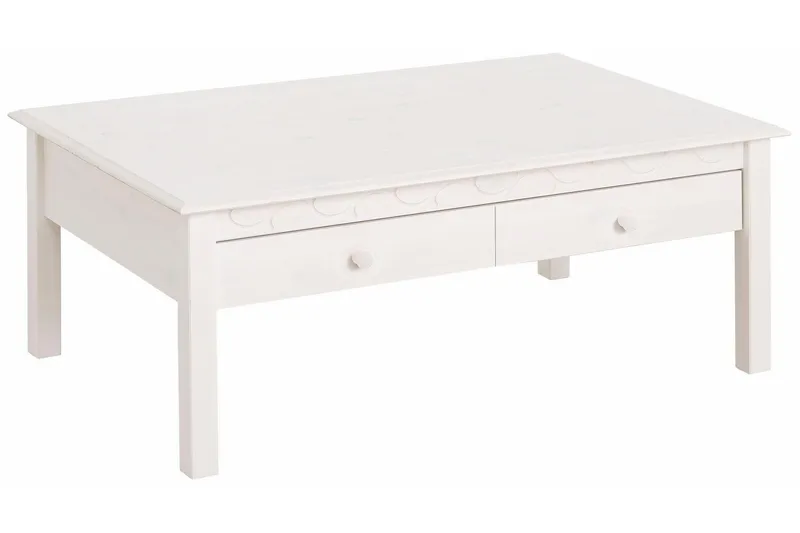 Marzell Soffbord 110 cm - Vit - Möbler - Bord & matgrupp - Soffbord