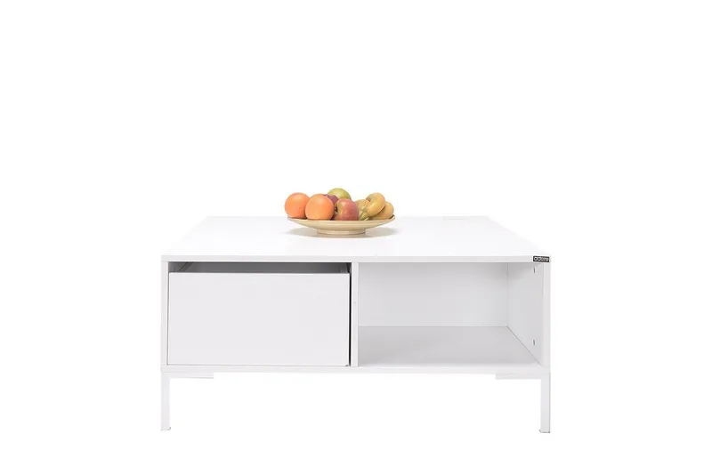 Soffbord Masao Almasi / Vit, Almasi / Vit