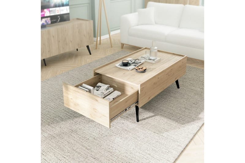 Soffbord Masao Ek - Ljusbrun - Möbler - Bord & matgrupp - Soffbord