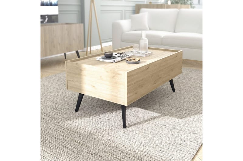 Soffbord Masao Ek - Ljusbrun - Möbler - Bord & matgrupp - Soffbord
