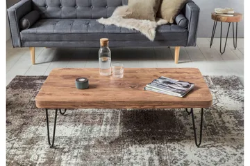 Mayotte Soffbord 115 cm - Akacia/Svart - Möbler - Bord & matgrupp - Soffbord