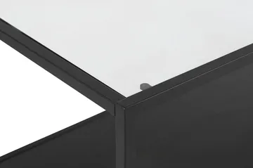 Medora Soffbord 100 cm med Förvaring Hylla - Svart - Möbler - Bord & matgrupp - Soffbord