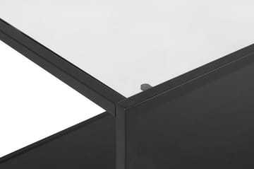 Medora Soffbord 100 cm med Förvaring Hylla - Svart - Möbler - Bord & matgrupp - Soffbord - Soffbord med förvaring