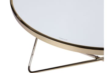 Meerah Soffbord 80 cm Runt - Vit - Möbler - Bord & matgrupp - Soffbord