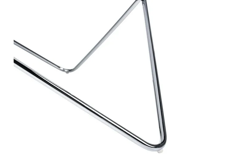 Meerah Soffbord 80 cm Runt - Vit/Silver - Möbler - Bord & matgrupp - Soffbord