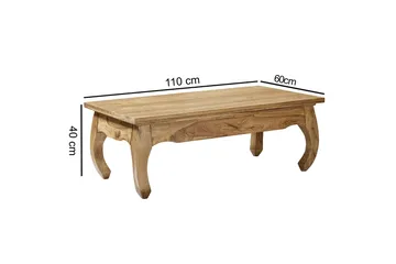 Melchionno Soffbord 110 cm - Akacia - Möbler - Bord & matgrupp - Soffbord