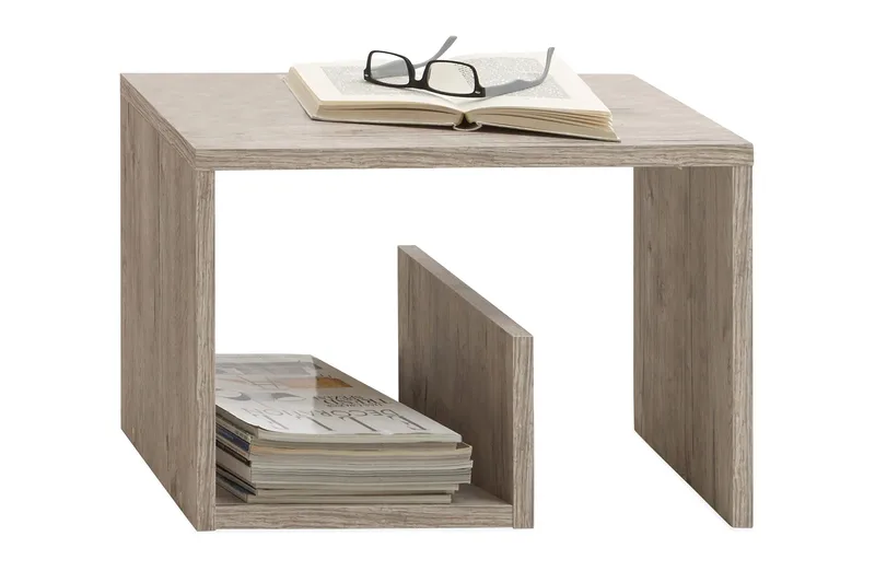 Mikora Soffbord 59 cm med Förvaring Hyllor - Trä - Möbler - Bord & matgrupp - Soffbord - Soffbord med förvaring